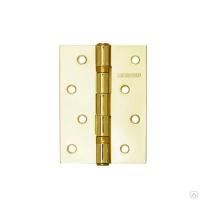 Продажа петля универсальная (врезная) 100х70х2 (2 подш.) золото в Тюмени  в интернет-магазине Vseizdereva