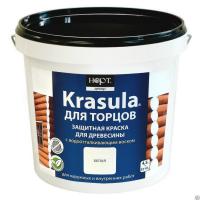 Продажа краска для торцов "krasula" белая 1,3кг (+5°c) в Тюмени  в интернет-магазине Vseizdereva