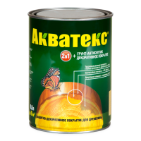 Продажа пропитка защитно-декор. "акватекс" белый 0,8л (-10°c) в Тюмени  в интернет-магазине Vseizdereva