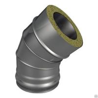 Продажа отвод сэндвич (нерж.430) d120/180х0,8/0,5х45° (теплов и сухов) в Тюмени  в интернет-магазине Vseizdereva