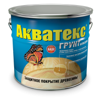 Продажа пропитка-грунт "акватекс-грунт" бесцветный 2,7л (-40°c) в Тюмени  в интернет-магазине Vseizdereva