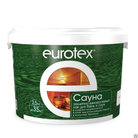 Продажа пропитка защитная для бани и сауны "eurotex" сауна 2,5кг (+5°c) //4 в Тюмени  в интернет-магазине Vseizdereva