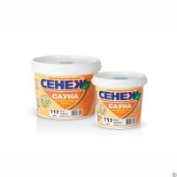 Продажа пропитка защитная для бани и сауны "сенеж" сауна 0,9кг (+0°c) в Тюмени  в интернет-магазине Vseizdereva