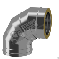 Продажа отвод сэндвич (нерж.430) d120/180х0,8/0,5х87° (теплов и сухов) в Тюмени  в интернет-магазине Vseizdereva