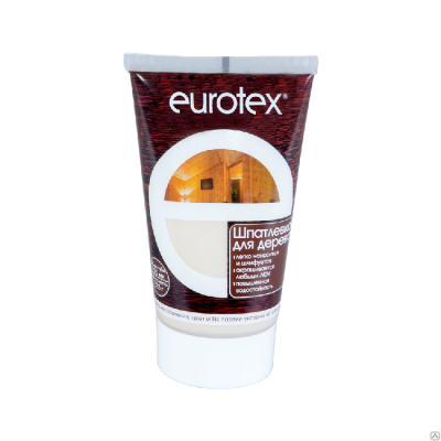Продаем шпатлевка для дерева (акрил) "eurotex" сосна 225г. (+5°c) в Тюмени по доступным ценам.