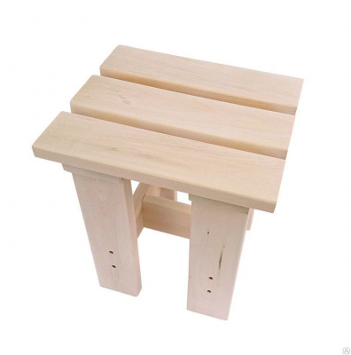 Продаем табурет (липа) 350х310х410 "банный" в Тюмени по доступным ценам.