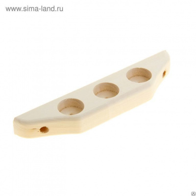 Продаем полочка для масел (липа) 3 отверстия в Тюмени по доступным ценам.